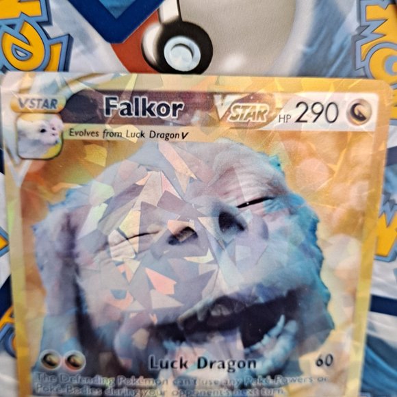 Falkor Pokemon Card - The Neverending Story - Picture 3 of 7